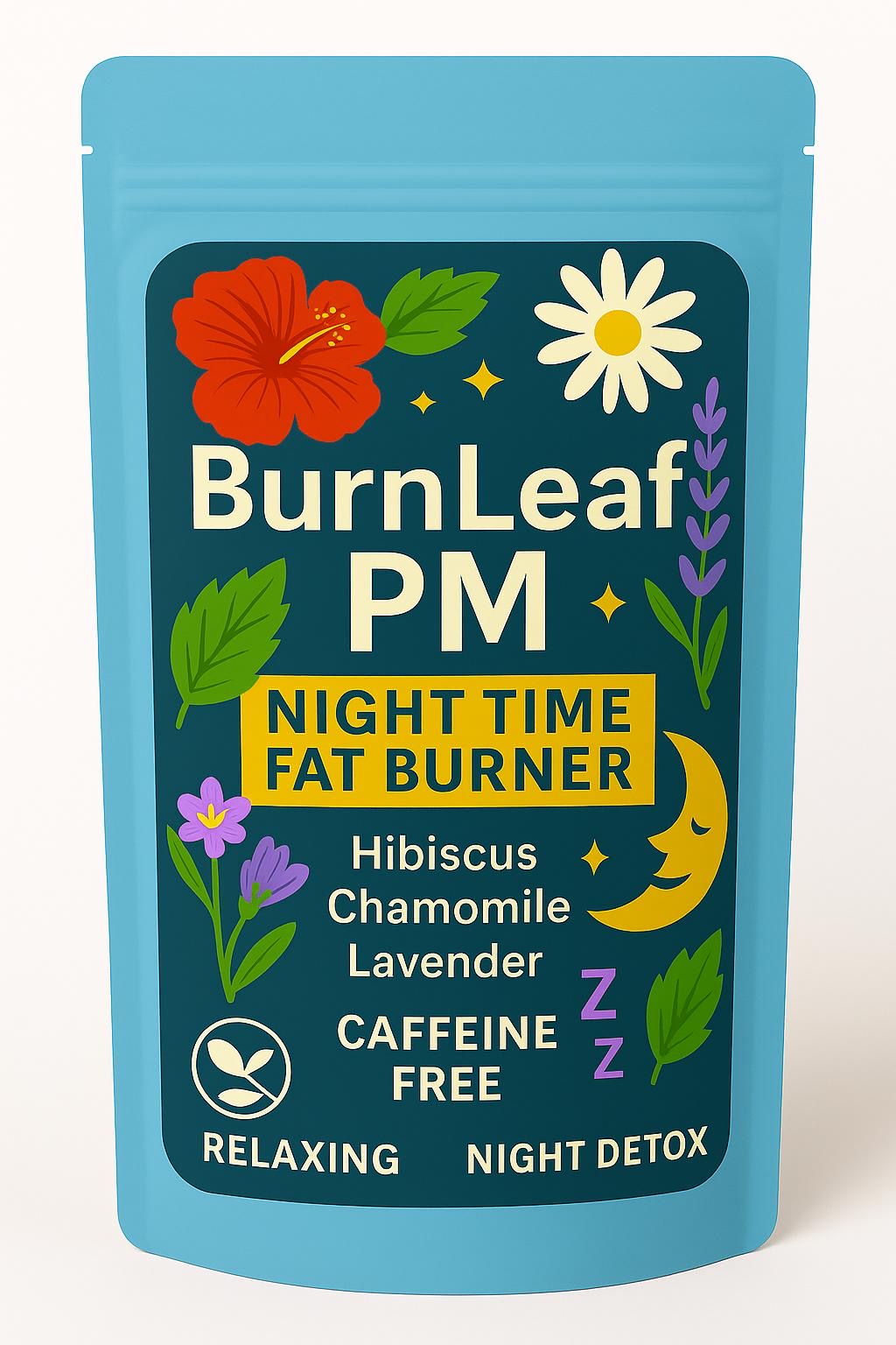 BurnLeaf PM – Night Time Fat Burning Herbal Tea