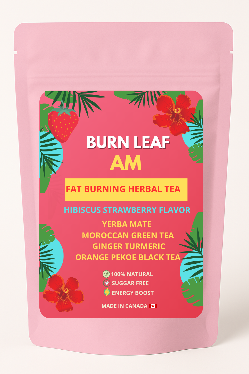 BurnLeaf AM – Natural Fat Burning Herbal Tea